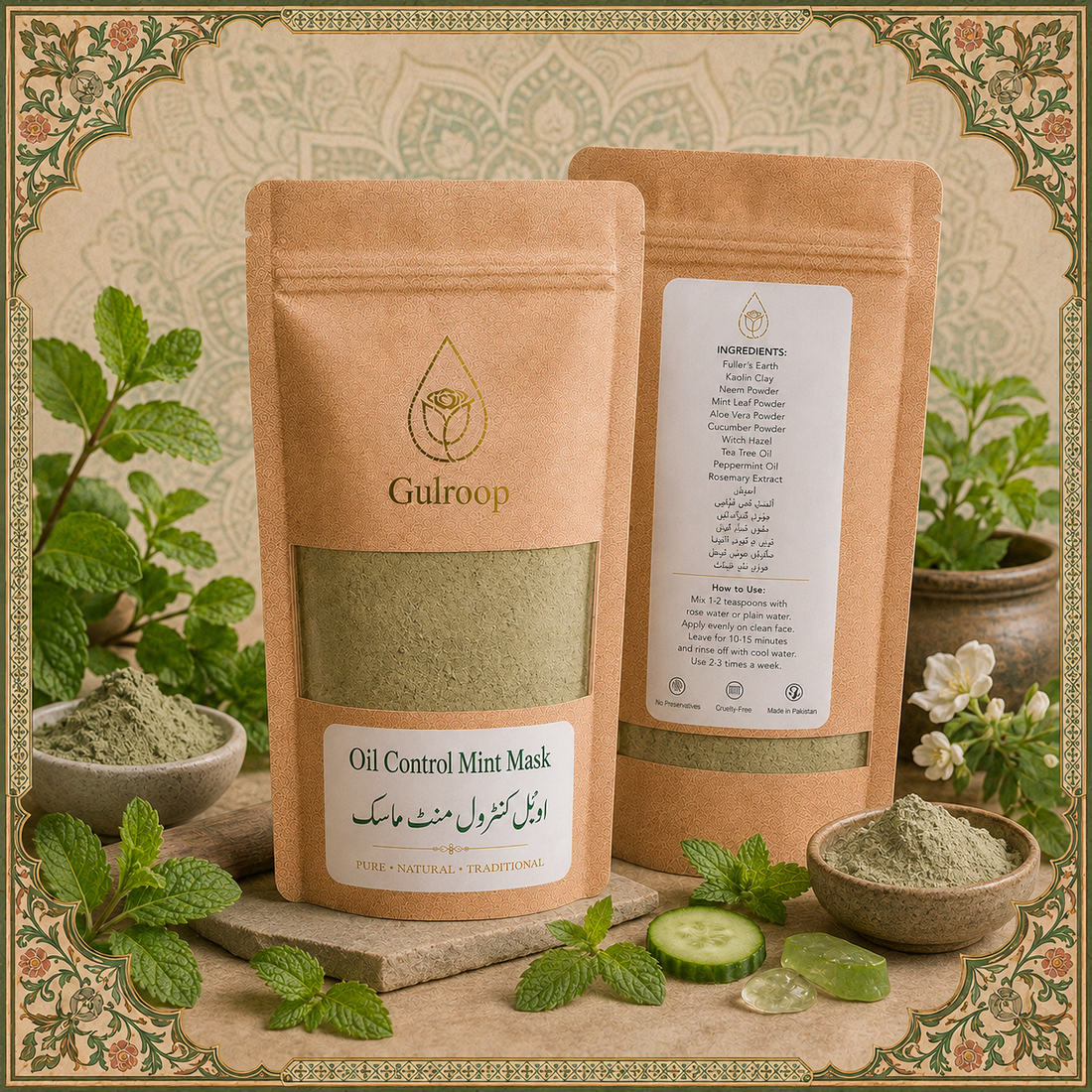 Oil Control Mint Mask