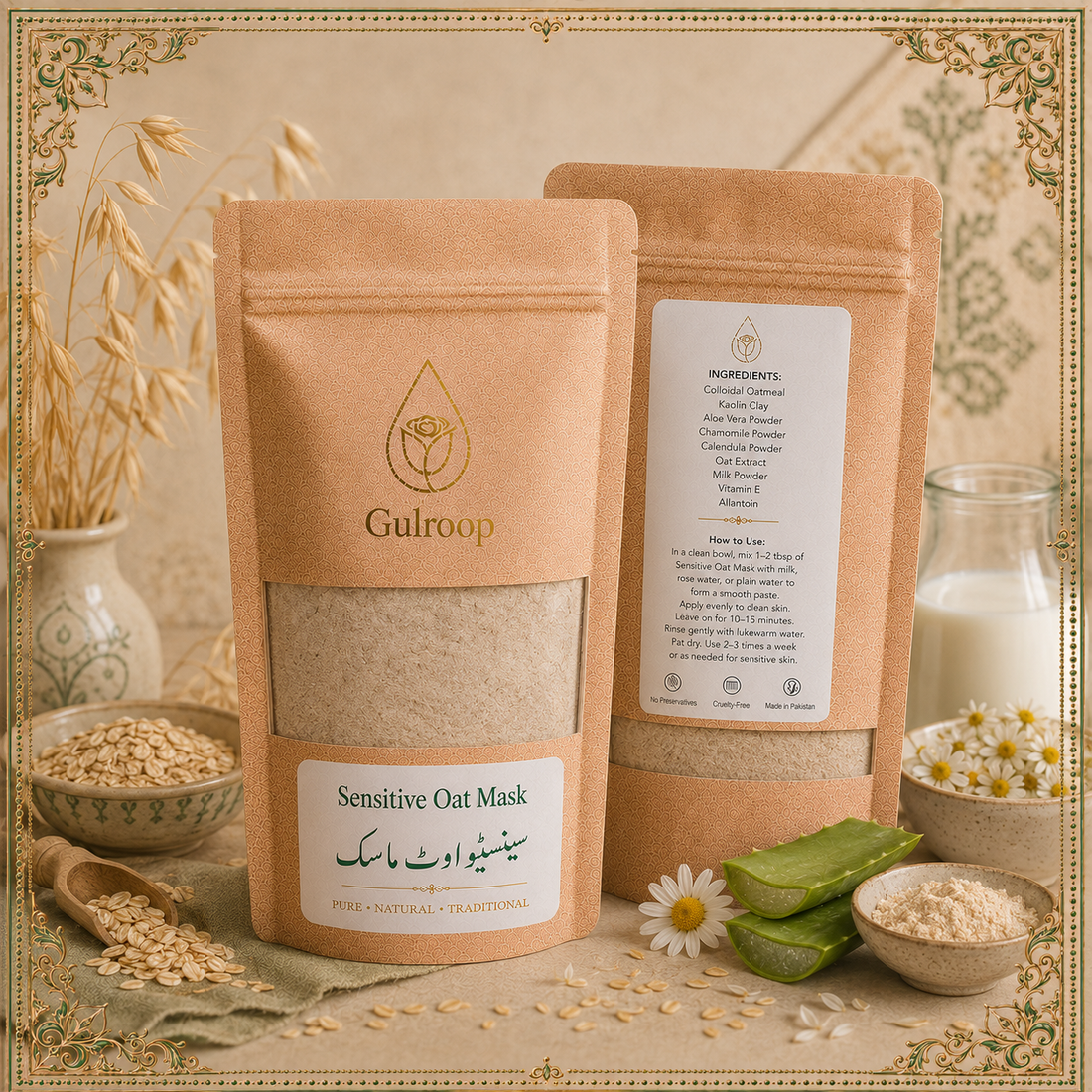 Sensitive Oat Mask