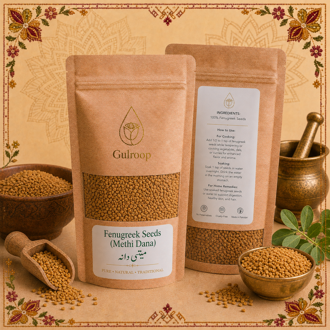 Fenugreek Seeds (Methi Dana)