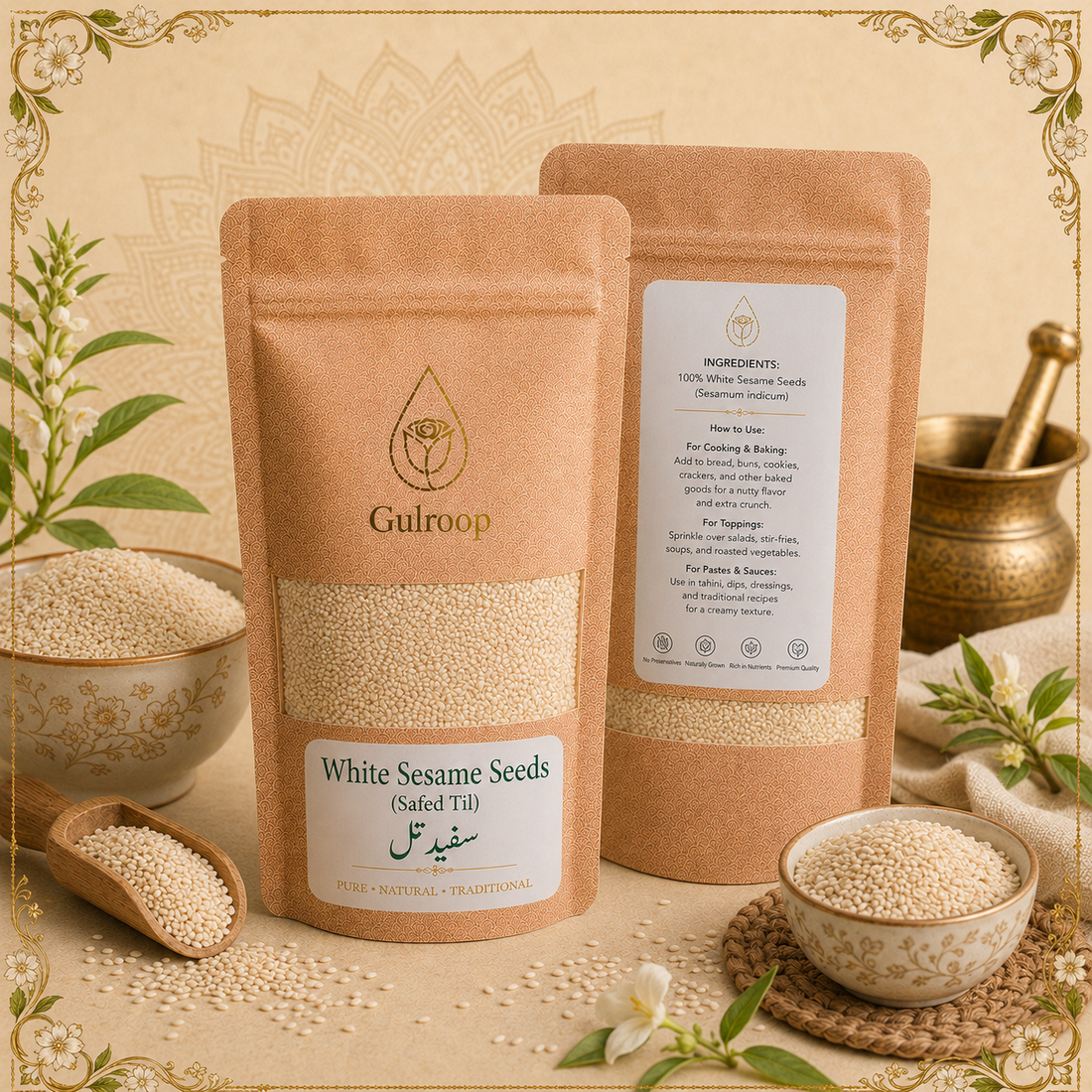 White Sesame Seeds (Safed Til)