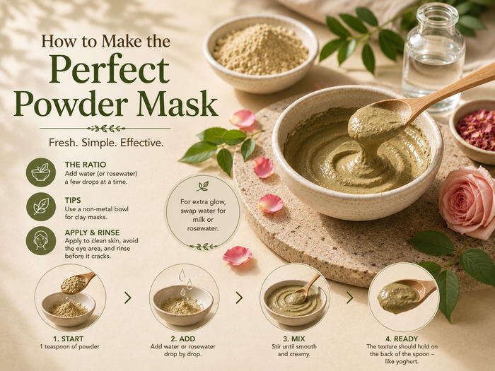 powder mask