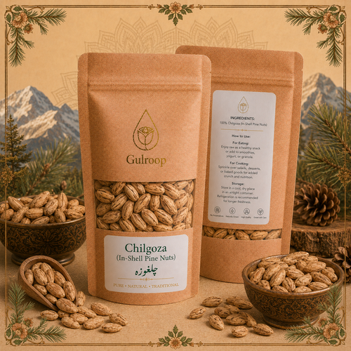 Chilgoza (In-Shell Pine Nuts) – khalis dry fruit by Gulroop Pakistan
