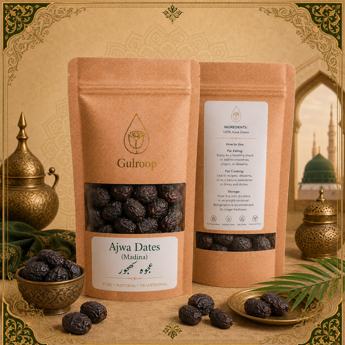 Ajwa Dates (Madina) – khalis dried fruit by Gulroop Pakistan