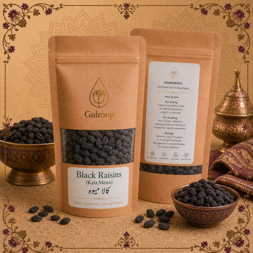 Black Raisins (Kala Mewa) – khalis dried fruit by Gulroop Pakistan