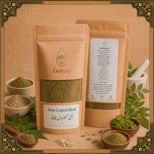 Acne Control Blend – khalis skincare by Gulroop Pakistan