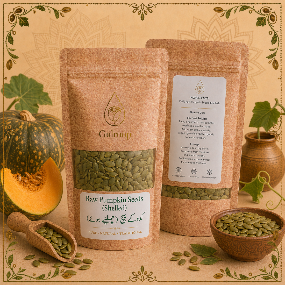 Raw Pumpkin Seeds (Shelled)