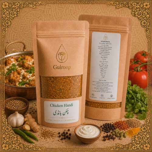 Chicken Handi – khalis spice blend by Gulroop Pakistan