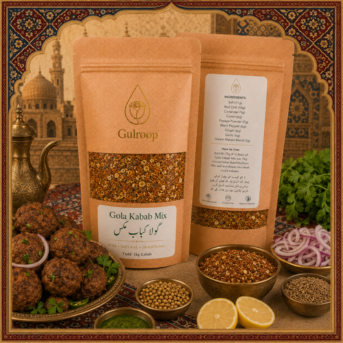 Gola Kabab Mix – khalis spice blend by Gulroop Pakistan