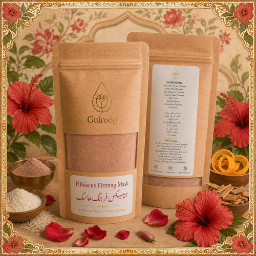 Hibiscus Firming Mask – khalis skincare by Gulroop Pakistan