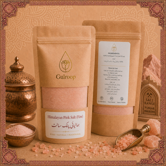 Himalayan Pink Salt (Fine) – khalis pure powder by Gulroop Pakistan