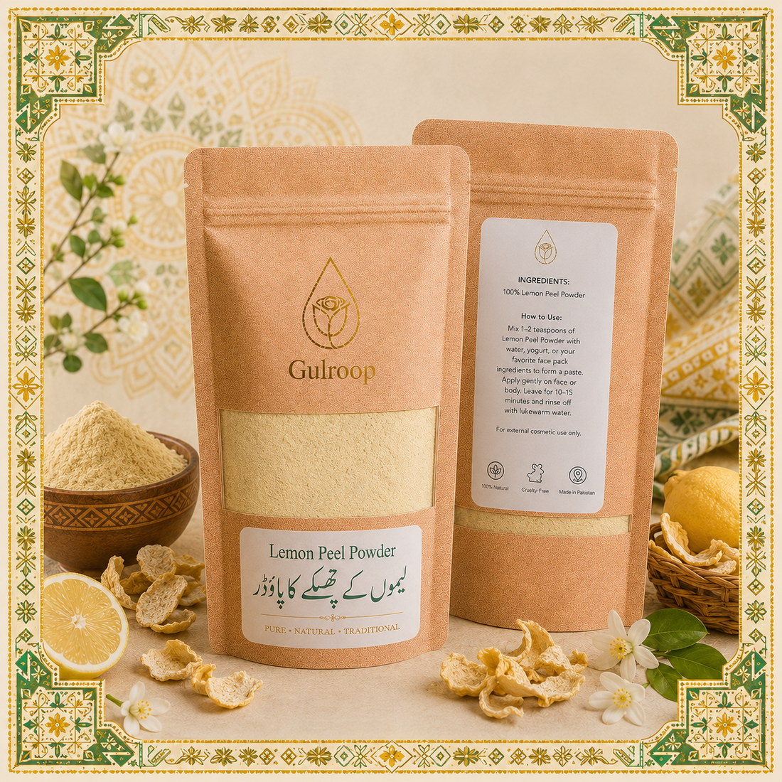 Lemon Peel Powder
