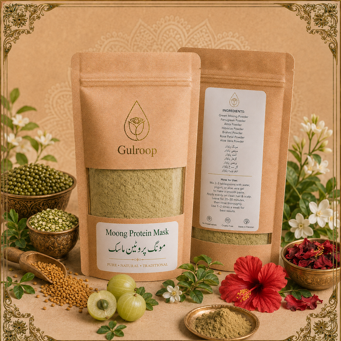 Moong Protein Mask – khalis hair care by Gulroop Pakistan